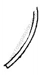 P276451 - Câble d'allumage cylindre pour Porsche 356B T5 • 1960 • 1600 carrera gt (692 / 3a) • Coupe b t5 • Boite manuelle 4 vitesses