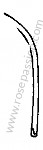 P276458 - Câble d'allumage haute tension bobine d'allumage liste des distributeurs pour Porsche 356C • 1964 • 2000 carrera gs (587 / 1) • Coupe c • Boite manuelle 4 vitesses