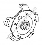 P276465 - Wheel hub for Porsche 356C • 1963 • 2000 carrera gs (587 / 1) • Coupe c • Manual gearbox, 4 speed