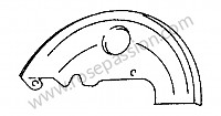 P276506 - Lamiera protettiva superiore sinistro e inferiore destro per Porsche 356B T6 • 1962 • 2000 carrera gs (587 / 1) • Cabrio b t6 • Cambio manuale 4 marce