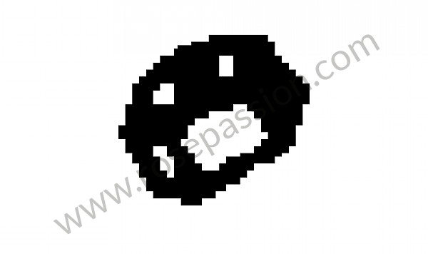 P277172 - Hexagon nut for Porsche 356a • 1959 • 1600 s (616 / 2 t2) • Cabrio a t2 • Manual gearbox, 4 speed