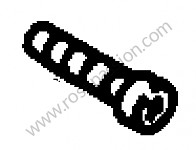 P277330 - Oval-head sheetmetal screw for Porsche 356B T5 • 1960 • 1600 carrera gt (692 / 3a) • Coupe b t5 • Manual gearbox, 4 speed
