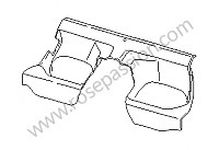 P27838 - 隔离垫 座椅处下凹模件 为了 Porsche 928 • 1984 • 928 4.7s • Coupe