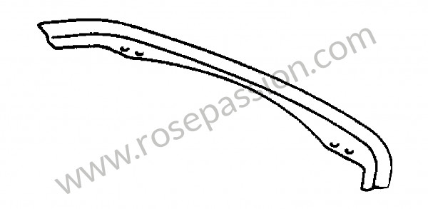 P278803 - Rückwand oberteil ausführung mit verdeck rückwand für Porsche 911 Classic • 1969 • 2.0s • Targa • 5-gang-handschaltgetriebe