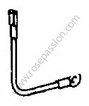 P279346 - Positive cable fuel pump line distributor for Porsche 911 Classic • 1968 • 2.0t • Coupe • Automatic gearbox