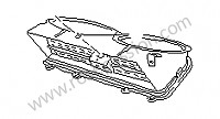 P28084 - Boîtier d'admission pour Porsche 928 • 1989 • 928 gt • Coupe • Boite manuelle 5 vitesses