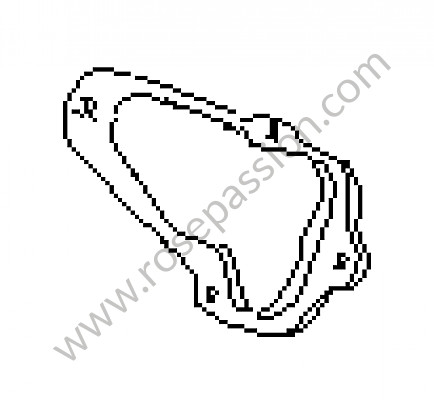 P28107 - Tapa para Porsche 928 • 1991 • 928 gt • Coupe • Caja manual de 5 velocidades