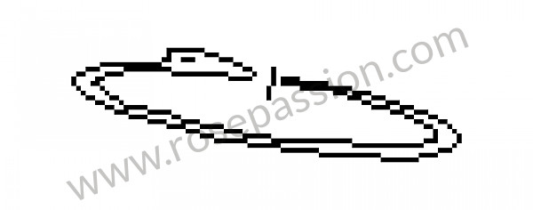 P28232 - Gasket for Porsche 928 • 1994 • 928 gts • Coupe • Manual gearbox, 5 speed