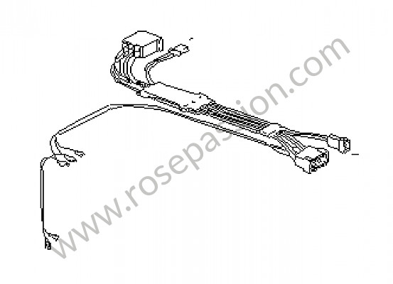 P28653 - Wiring harness for Porsche 928 • 1984 • 928 4.7s • Coupe • Manual gearbox, 5 speed