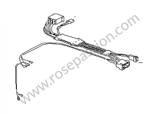 P28653 - Wiring harness for Porsche 928 • 1981 • 928 4.7s • Coupe • Manual gearbox, 5 speed