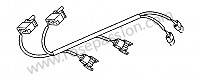 P28792 - Tramo de cables para Porsche 928 • 1991 • 928 gt • Coupe • Caja manual de 5 velocidades