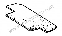 P293211 - Revestimento do piso feltro de agulha necessario indicar a cor para Porsche 914 • 1971 • 914 / 6 • Caixa manual 5 velocidades