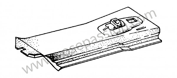 P293232 - Revestimiento para tunel indicar el color para Porsche 914 • 1974 • 914 / 4 1.8 carbu • Caja manual de 5 velocidades