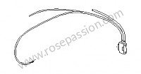 P29628 - Faisceau de câbles pour Porsche 928 • 1991 • 928 s4 • Coupe • Boite auto