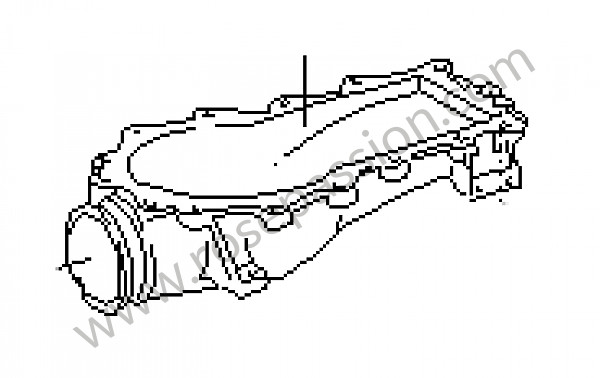 P30430 - Regulador de mezcla (parte inferior) para Porsche 911 Turbo / 911T / GT2 / 965 • 1987 • 3.3 turbo • Coupe • Caja manual de 4 velocidades
