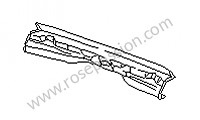 P32688 - Abschlussblech für Porsche 968 • 1994 • 968 • Cabrio • 6-gang-handschaltgetriebe