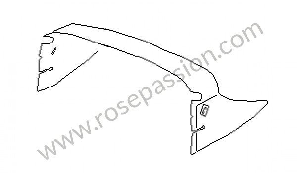 P33233 - Inner lining for Porsche 944 • 1991 • 944 s2 • Cabrio • Manual gearbox, 5 speed