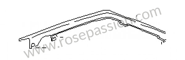 P33247 - Estribo de sujecion para Porsche 944 • 1989 • 944 s2 • Cabrio • Caja manual de 5 velocidades