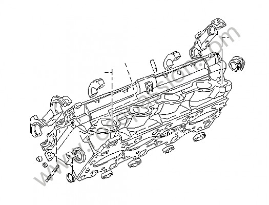 P33931 - Cabeca do cilindro para Porsche 944 • 1989 • 944 s2 • Coupe • Caixa manual 5 velocidades
