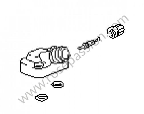 P34467 - Valvula de presion para Porsche 944 • 1983 • 944 2.5 • Coupe • Caja manual de 5 velocidades