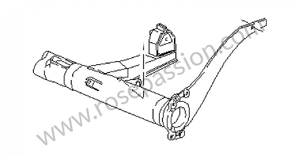 P34587 - Tubo transversal eje tras. para Porsche 944 • 1986 • 944 turbo m44.50 • Coupe • Caja manual de 5 velocidades