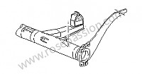 P34587 - Tubo transversal do eixo traseiro para Porsche 944 • 1990 • 944 s2 • Cabrio • Caixa manual 5 velocidades