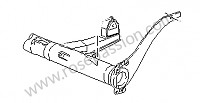 P34587 - Tubo transversal do eixo traseiro para Porsche 968 • 1994 • 968 • Cabrio • Caixa manual 6 velocidades
