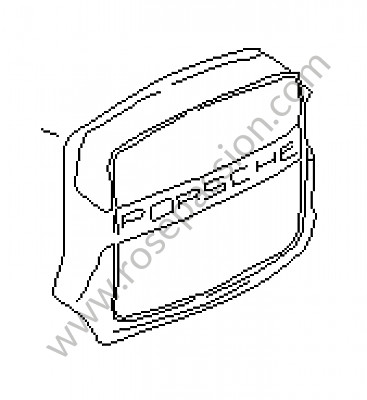 P34837 - Unita airbag per Porsche 928 • 1995 • 928 gts • Coupe • Cambio auto
