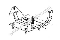 P34881 - Suporte de mancal para Porsche 968 • 1993 • 968 cs • Coupe • Caixa manual 6 velocidades