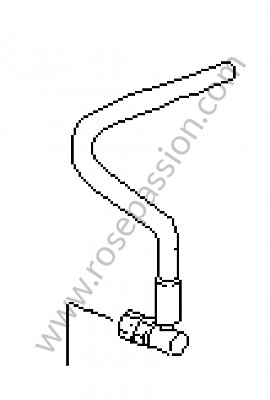 P34914 - Fuel hose for Porsche 968 • 1995 • 968 • Cabrio • Manual gearbox, 6 speed