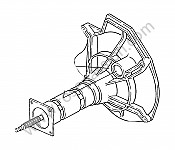 P35037 - Central tube for Porsche 944 • 1989 • 944 2.7 • Coupe • Automatic gearbox