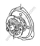P35040 - Wandlerlagerung für Porsche 968 • 1994 • 968 • Cabrio • Automatikgetriebe