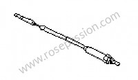 P35176 - Câble pour Porsche 968 • 1995 • 968 • Cabrio • Boite auto