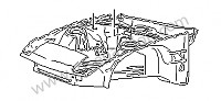 P35187 - Scocca parte anteriore per Porsche 924 • 1986 • 924s 2.5 • Coupe • Cambio auto