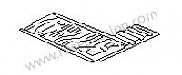P35207 - Boot floor plate for Porsche 968 • 1994 • 968 • Cabrio • Manual gearbox, 6 speed
