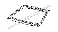 P35316 - Windscreen frame for Porsche 968 • 1994 • 968 cs • Coupe • Manual gearbox, 6 speed