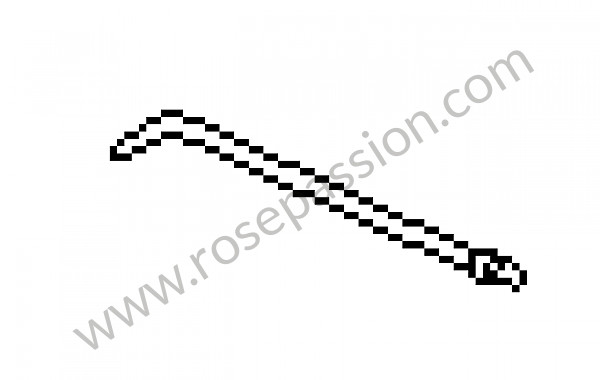 P35493 - Drijfstang voor Porsche 924 • 1981 • 924 2.0 • Coupe • Manuele bak 5 versnellingen