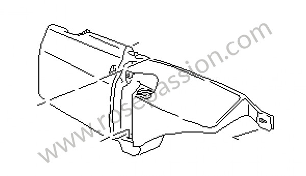 P36726 - Serbatoio del liquido per Porsche 968 • 1992 • 968 • Cabrio • Cambio manuale 6 marce