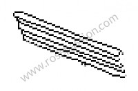 P37833 - Radiator grille for Porsche 924 • 1988 • 924s 2.5 • Coupe • Manual gearbox, 5 speed