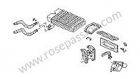 P37964 - Aparato calefactor para Porsche 944 • 1985 • 944 2.5 serie 2 • Coupe • Caja manual de 5 velocidades