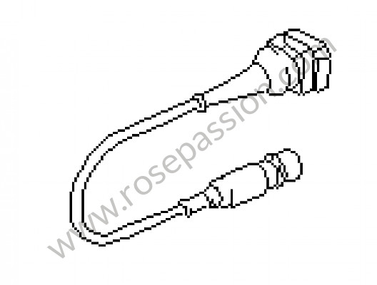 P38234 - Wiring harness for Porsche 968 • 1995 • 968 • Cabrio • Manual gearbox, 6 speed