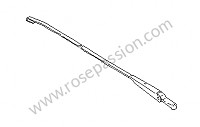 P38659 - Wiper arm for Porsche 968 • 1993 • 968 • Coupe • Manual gearbox, 6 speed