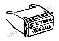 P38766 - Spia di contr. combinata per Porsche 911 G • 1984 • 3.2 • Coupe • Cambio manuale 5 marce