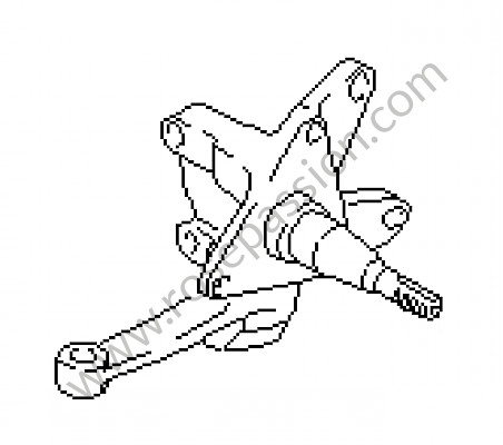 P40171 - Munon del eje para Porsche 944 • 1986 • 944 turbo m44.50 • Coupe • Caja manual de 5 velocidades
