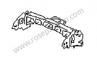 P40312 - Soporte de la cerradura para Porsche 944 • 1989 • 944 2.7 • Coupe • Caja auto