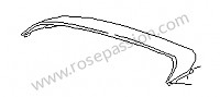P40392 - Spoiler trasero para Porsche 968 • 1995 • 968 • Coupe • Caja manual de 6 velocidades