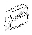 P43067 - Dispositivo de airbag para Porsche 964 / 911 Carrera 2/4 • 1990 • 964 carrera 4 • Cabrio • Caja manual de 5 velocidades
