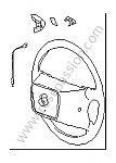 P43103 - Steering wheel for Porsche 964 / 911 Carrera 2/4 • 1990 • 964 carrera 2 • Targa • Manual gearbox, 5 speed