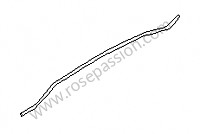 P43572 - Guide tube for Porsche 964 / 911 Carrera 2/4 • 1993 • 964 carrera 4 • Cabrio • Manual gearbox, 5 speed
