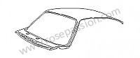 P43598 - OUTER ROOF PANEL XXXに対応 Porsche 911 Turbo / 911T / GT2 / 965 • 1992 • 3.3 turbo • Coupe